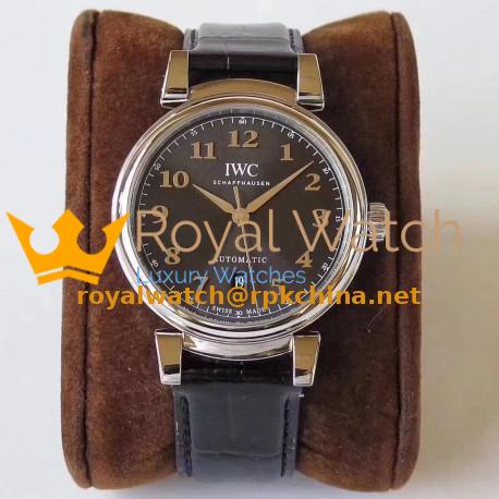 Replica IWC Da Vinci Automatic IW356601 MK Stainless Steel Anthracite Dial Swiss 2892