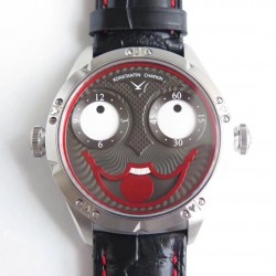 Joker V9F SS Anthracite & Red Joker Dial Seiko NH35A