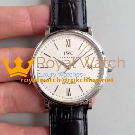 Replica IWC Portofino Automatic IW356501 MK Stainless Steel White Dial Swiss 2892