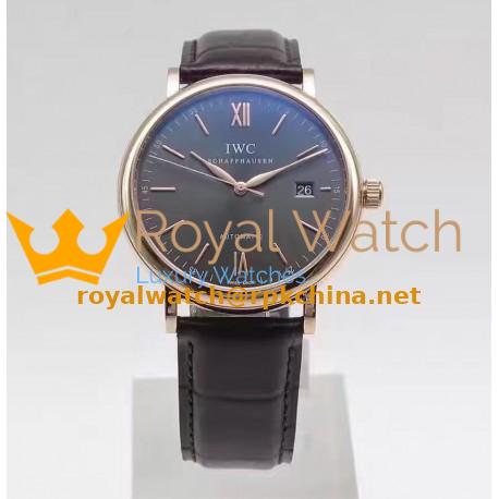 Replica IWC Portofino Automatic IW356511 MK Rose Gold Anthracite & Gold Dial Swiss 2892
