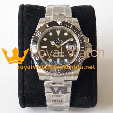 Replica Rolex Submariner Date 116610LN VR Stainless Steel 904L Black Dial Swiss 3135