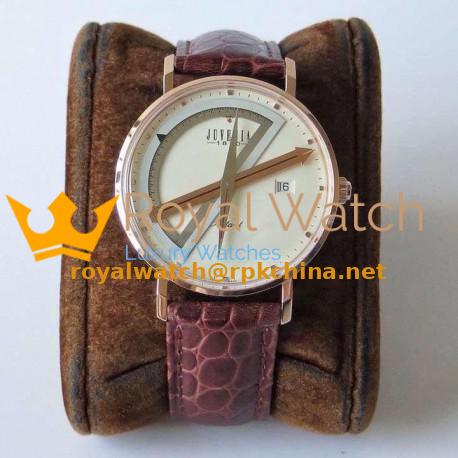 Replica Juvenia Sextant SXA1.6.296.21 KF Rose Gold White Dial Swiss 2892