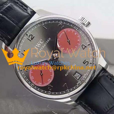 Replica IWC Portuguese IW500126 Power Reserve Stainless Steel Rhodium Dial Swiss IWC 52010