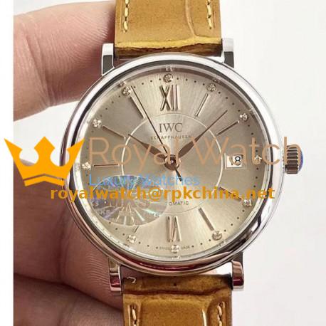 Replica IWC Portofino Automatic 37 IW458101 MK Stainless Steel Silver Dial M9015