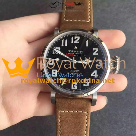 Replica Zenith Pilot Type 20 Extra Special 03.2430.3000/21.C738 Black Dial