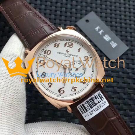 Replica Vacheron Constantin Historiques American 1921 82035/000R-9359 KK Rose Gold White Dial Swiss 4400