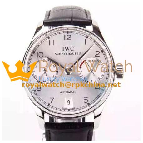 Replica IWC Portuguese IW5007 Power Reserve Stainless Steel White Dial Swiss IWC 52010