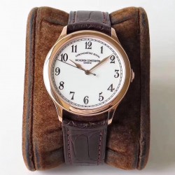 Historiques Chronometre Royal 1907 86122/000R-9362 GSF RG White Dial Swiss 2460 SCC