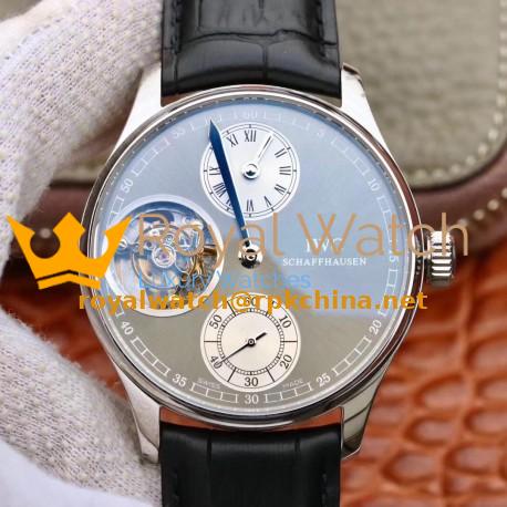 Replica IWC Portugieser Tourbillon Regulator IW544603 ZF Stainless Steel Anthracite Dial Swiss Tourbillon