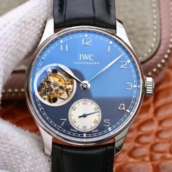 Portugieser Tourbillon IW546301 ZF SS Blue Dial Swiss Tourbillon