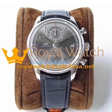Replica IWC Portugieser Chronograph Classic IW390404 ZF Stainless Steel Anthracite Dial Swiss 7750