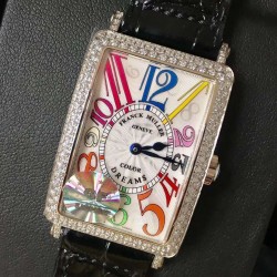 Ladies Long Island Color Dreams 1200 CH COL DRM D GF SS & Diamonds Silver Dial Swiss Quartz