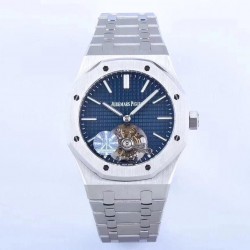 Royal Oak Tourbillon Extra Thin 26510 JF SS Blue Dial Swiss Tourbillon