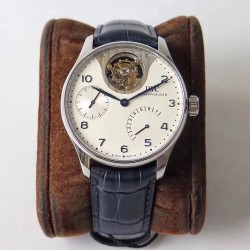 Portugieser Tourbillon Mystery IW504601 ZF SS White Dial Swiss Tourbillon