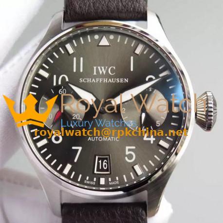 Replica IWC Big Pilot IW500910 Power Reserve Stainless Steel Gray Dial Swiss 521111