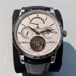 Master Grande Tradition Tourbillon Noob Factory SS White Dial Swiss Tourbillon