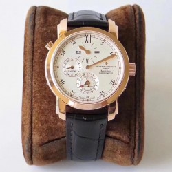 Malte Regulateur Dual Time 42005/000J K11F RG White Dial Swiss 1206