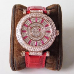Round Double Mystery Baguette Cut Diamond 42 DMF D 2R CD GSF RG & Diamonds Diamond Dial M9015