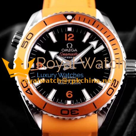 Replica Omega Seamaster Planet Ocean 600M 45.5MM 232.32.46.21.01.001 VS Stainless Steel Black Dial Swiss 8500