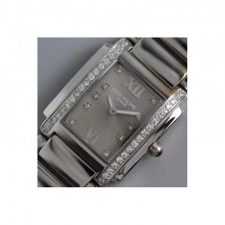 Ladies Twenty-4 4910/10A-010 Noob Factory SS Anthracite Dial Swiss Ronda Quartz