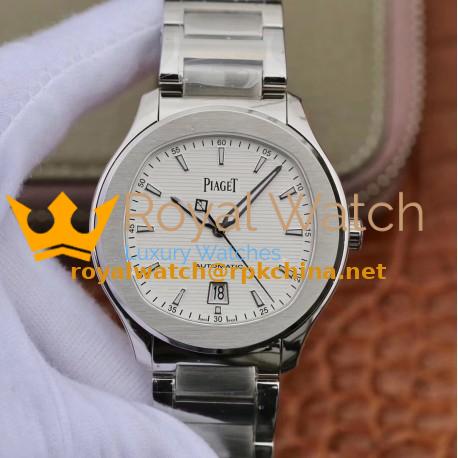 Replica Piaget Polo G0A41001 MKS Stainless Steel White Dial Swiss 1110P