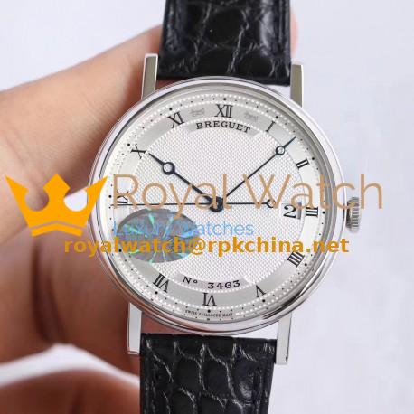 Replica Breguet Classique 5177BB/15/9V6 MKS Stainless Steel Silver Dial M9015