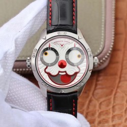 Joker V9F SS White & Red Joker Dial Seiko NH35A