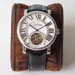 Rotonde Flying Tourbillon W1556216 BLF V2 SS Silver Dial Swiss 9452 MC