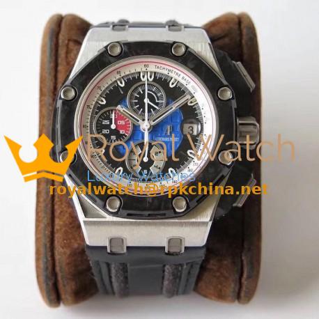 Replica Audemars Piguet Royal Oak Offshore Grand Prix 26290PO.OO.A001VE.01 JF V3 Stainless Steel Blue Dial Swiss 3126
