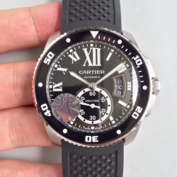 Calibre Diver W7100056 42mm JF SS Black Dial A23J