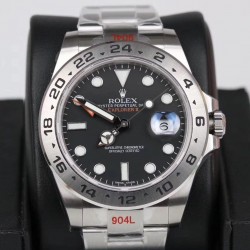 Explorer II 216570 GMF V2 SS 904L Black Dial Swiss 3187