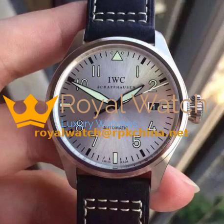 Replica IWC Pilot Mark XVI IW325519 Stainless Steel Silver Dial Swiss 2892