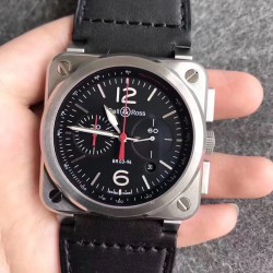 BR 03-94 Chrono Noob Factory SS Black Dial Swiss 7750