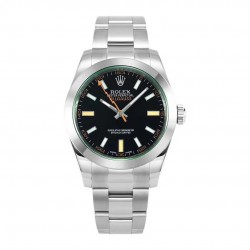 Milgauss 116400 GV DJF SS 904L Black Dial Swiss 2836
