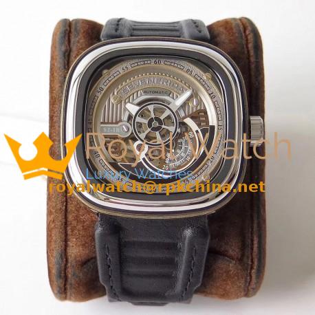 Replica SevenFriday S2/01 SV Stainless Steel Silver Dial Miyota 82S5