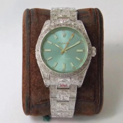 Milgauss 116400 GV DJF SS 904L Blue Dial Swiss 2836