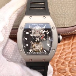 RM001 Tourbillon JBF SS Black Dial Swiss Tourbillon