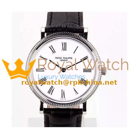 Replica Patek Philippe Calatrava 5120G Stainless Steel White Dial Swiss PP 240