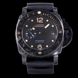 Luminor Submersible 1950 PAM616 XF Carbotech Black Dial Swiss P9000