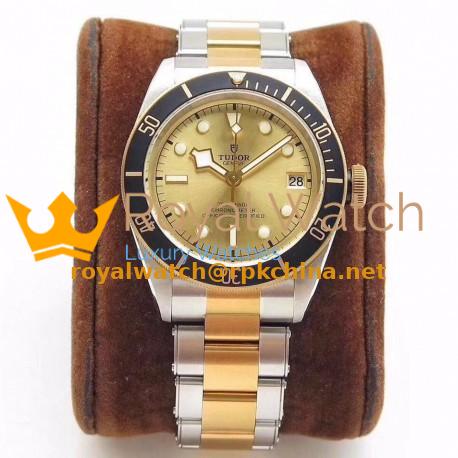 Replica Tudor Heritage Black Bay S&G M79733N-0004 ZF Stainless Steel & Rose Gold Champagne Dial Swiss 2824-2