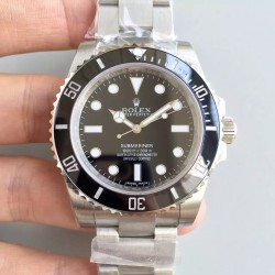 Submariner 114060 Noob Factory V8 SS Black Dial Swiss 3130