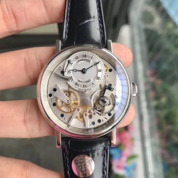 Tradition 7057BB/11/9W6 SF V2 SS Silver Skeleton Dial Swiss 507DR1