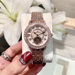Rendez-Vous Ladies Tourbillon Q3412105 Noob Factory RG & Diamonds MOP Dial Swiss Caliber 978