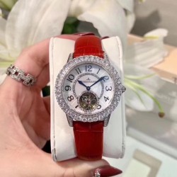 Rendez-Vous Ladies Tourbillon Q3412105 Noob Factory SS & Diamonds MOP Dial Swiss Caliber 978
