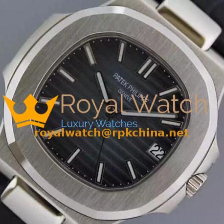 Replica Patek Philippe Nautilus Jumbo 5711 Stainless Steel Blue Dial Swiss 2824