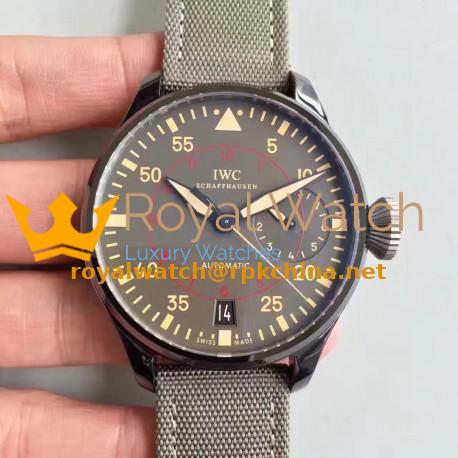 Replica IWC Big Pilot Top Gun Miramar IW501902 ZF Titanium Anthracite Dial Swiss 51111