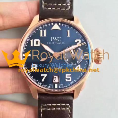 Replica Iwc Big Pilot Le Petit Prince IW500909 ZF Rose Gold Blue Dial Swiss 51111