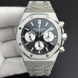 Royal Oak Chrono 26331 BF SS Black Dial Swiss 7750
