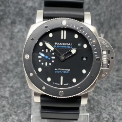 Luminor Marina Submersible PAM683 VSF SS Black Dial Swiss P9010