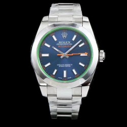 Milgauss 116400 GV ARF SS Blue Dial Swiss 2824